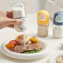Hũ đựng gia vị nhà bếp, chai đựng gia vị chia phần, hộp đựng gia vị kín hơi, lọ rắc muối và gia vị. - Nhiều màu - Xem 6