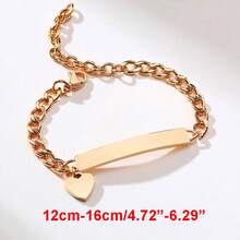 Personalización de nombre graba pulseras de fecha de nacimiento, regalo de cumpleaños personal, pulsera de acero inoxidable - Niña Niño BR-767S - Ver 21