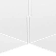 Acrylic Book Stand, Cross Frame Acrylic Book Holder, Reading Stand - 清除 - 查看 9