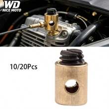 WD NICE MOTO 适用于 50CC-250CC 越野摩托车/迷你摩托车的油门线止动螺栓配件，适用于 50CC-250CC CRF XR BBR KLX TTR ATV 越野车四轮摩托车 200 CT200U CT200EX BT200X 迷你摩托车通用型 - A - 查看 1