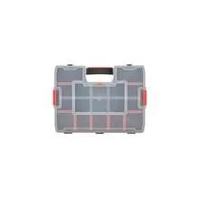 Large Storage Organizer 15 Compartments - Black Transparent Red - View 5