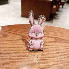 1 pieza/Set Soporte adhesivo para teléfono móvil con forma de conejo, soporte de escritorio compatible con iPhone y teléfonos Android, regalo para cumpleaños, familia y amigos, accesorios para teléfono - Multicolor - Ver 8