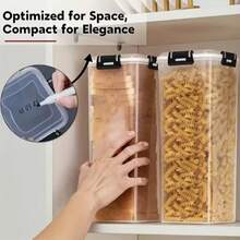 Bread Storage Container, Bread And Toast Storage Box, Bread Storage And Dispenser Sealed Jar, Refrigerator Food Storage Container And Freshness Preserving Box, Bread Food Container, Fruit Storage And Sealing Box - Transparent - View 4
