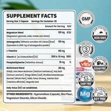 Daily Chewable Nutrient Gummies Containing Magnesium, Ashwagandha, L-Theanine, Vitamin D3 & Zinc - 2 - 查看 6