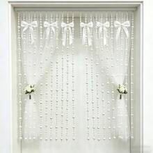 20pcs Acrylic Crystal Bead Curtain, Arched Tassel Hanging Door Beads, Suitable For Home, Cafe, Bedroom, Dining Room, All Seasons - Pearl - View 9