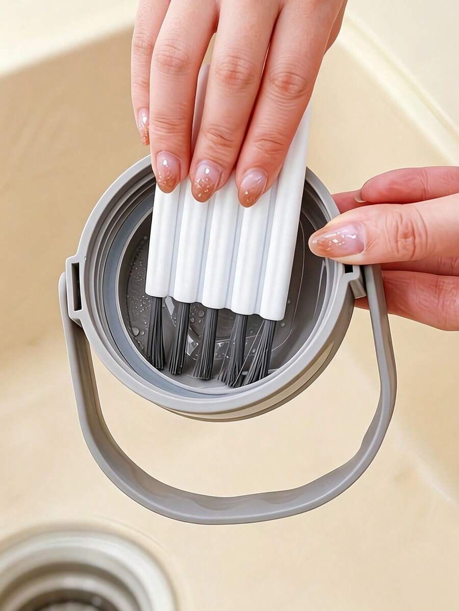 1pc Soft Bristle Brush, Computer Keyboard Razor Camera Dust Cleaning Brush Tool, Lens Phone Screen Duster, Cleaning Supplies, Cleaning Tools, Back To School Essentials, Flower Pot Cleaner, Portable, Travel Essential, Room Decor Cleaning, No Need To Say More. - A - View 1