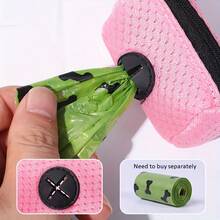 Pet Waste Bags - Dog Poop Bag Dispenser, Portable For Outdoor Use - Multicolor - View 4