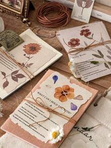 100pcs/Pack Vintage Floral Theme Stickers For Scrapbooking, Creative Aesthetic Decorative Stickers, DIY Craft Materials, Holiday Gifts, Personalized Scrapbook School Supplies Scrapbook Supplies - 4. Warmth and Logistics Year - View 9