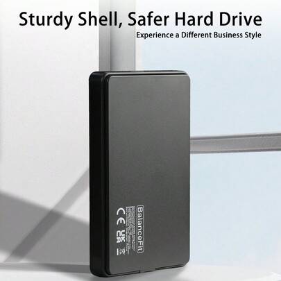 علبة محرك أقراص صلبة خارجية 2.5 بوصة بمنفذ USB 3.0/3.1 SATA III، علبة محرك أقراص صلب/SSD خارجي، محمول للكمبيوتر المحمول/الكمبيوتر الشخصي بدون أدوات