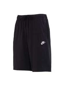 Nike男士褲子2026夏季新款運動休閒簡約基本款小logo舒適透氣短褲BV2773-010 - 黑色 - 查看 1