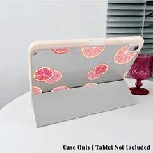 1 chiếc ốp lưng máy tính bảng in hình lát bưởi hồng, có ngăn đựng bút, chức năng tự động bật/tắt màn hình thông minh, tương thích với iPad 9.7/10.2/10.9, thế hệ thứ 7/8/10, Air 2/4/5, Pro 11, 2025 Air 11/13 M3, 11 A16 2025, chức năng tự động bật/tắt màn hình/phụ kiện máy tính bảng thời trang, tương thích với 5/5PR/6/6PRO/7/7PRO/Galaxy Tab S10+/S9/A9, tương thích với Pad 5/6/7, tương thích với Matepad. - Nhiều màu - Xem 6
