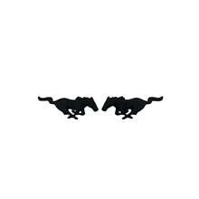 Mini Pair Metal Emblem Stickers Compatible With Mustang Personalized Car Modification Logo Decals Fender Side Marker Rear Trunk Waterproof Anti Scratch Exterior Decor Accessories - 小號黑色一對 - 查看 7