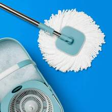 Spin Mop With Refill - Up&Up™: Soft Grip, Hanging Loop, Floor Cleaning - 1 - View 2