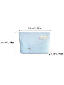MEYOU FAIRY AGG, Small And Fresh Sized Makeup Bag For Women, Inner Bag, Portable Travel Wash Bag, Hand-Held Bag, Versatile Skincare Storage Bag, Women's Sanitary Napkin Storage Bag, Gift For Mom To Girlfriend, Student Pencil Case - Multicolor - View 8