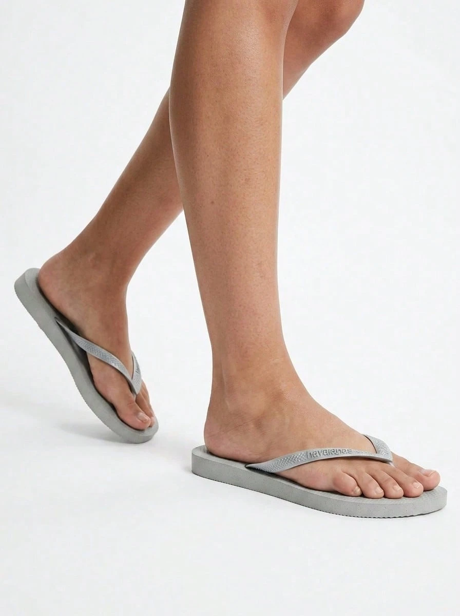 Havaianas HAV. SLIM 假日休闲日常人字拖 - 灰色 - 查看 1