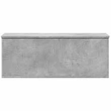 vidaXL Truhe Betongrau 90x35x35 cm Holzwerkstoff - Grau - Übersicht 4
