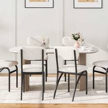 Kitchen & Dining Furniture - Off White - View 3