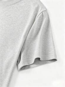 100 Percent CottonSports 's Casual Round Neck Tee Official  Nwo T-Shirt Nwo New World Order Casual Digital Print Pure Heavy Cotton T Shirtmanfinity Men - 灰色 - 查看 6