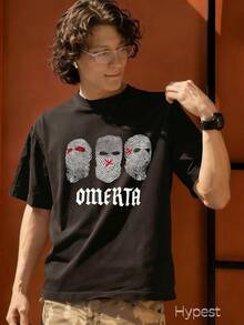 Men T-Shirts - Black - View 3