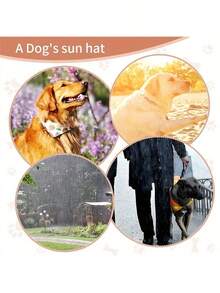 1pc Adjustable Dog Sun Hat, Puppy Cat Duck Billed Baseball Cap, Pet Outdoor Accessories - Multicolor - View 11