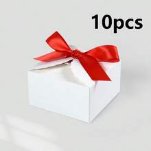 Hộp quà màu trắng (5/10/20 chiếc), hộp quà lưu niệm tinh tế, thích hợp cho đám cưới, cầu hôn phù dâu, sinh nhật, tiệc tùng, ngày lễ, quà tặng bạn gái. - Xem 8