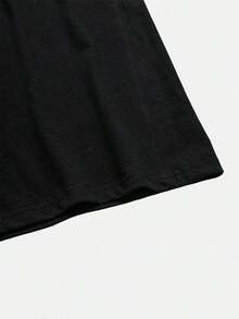 Dam-T-shirts - Svart - Visa 6