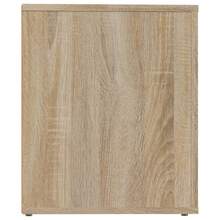 vidaXL Nachttische 2 Stk. Sonoma-Eiche 50x39x47 cm - Braun - Übersicht 7