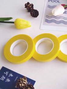 Băng dính cắm hoa thủ công tự làm, băng dính giấy màu xanh lá cây, băng dính cố định thân cây. - A - Xem 11