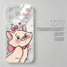 Ốp điện thoại Disney - Hình mèo Marie dễ thương và nữ tính, chất liệu TPU mềm trong suốt. Vỏ bảo vệ chống rơi vỡ, tương thích với iPhone 17, 17 Pro Max, 17 Pro, 16, 16 Pro Max, 16 Pro, 16 Plus, 16E, 15 Pro Max, 15 Pro, 14, 14 Pro Max, 13 Pro Max, 13 Pro, 12 Pro Max, 12, 11, 11 Pro, 11 Pro Max, XS Max, XR, X và XS. - Trong sáng - Xem 2