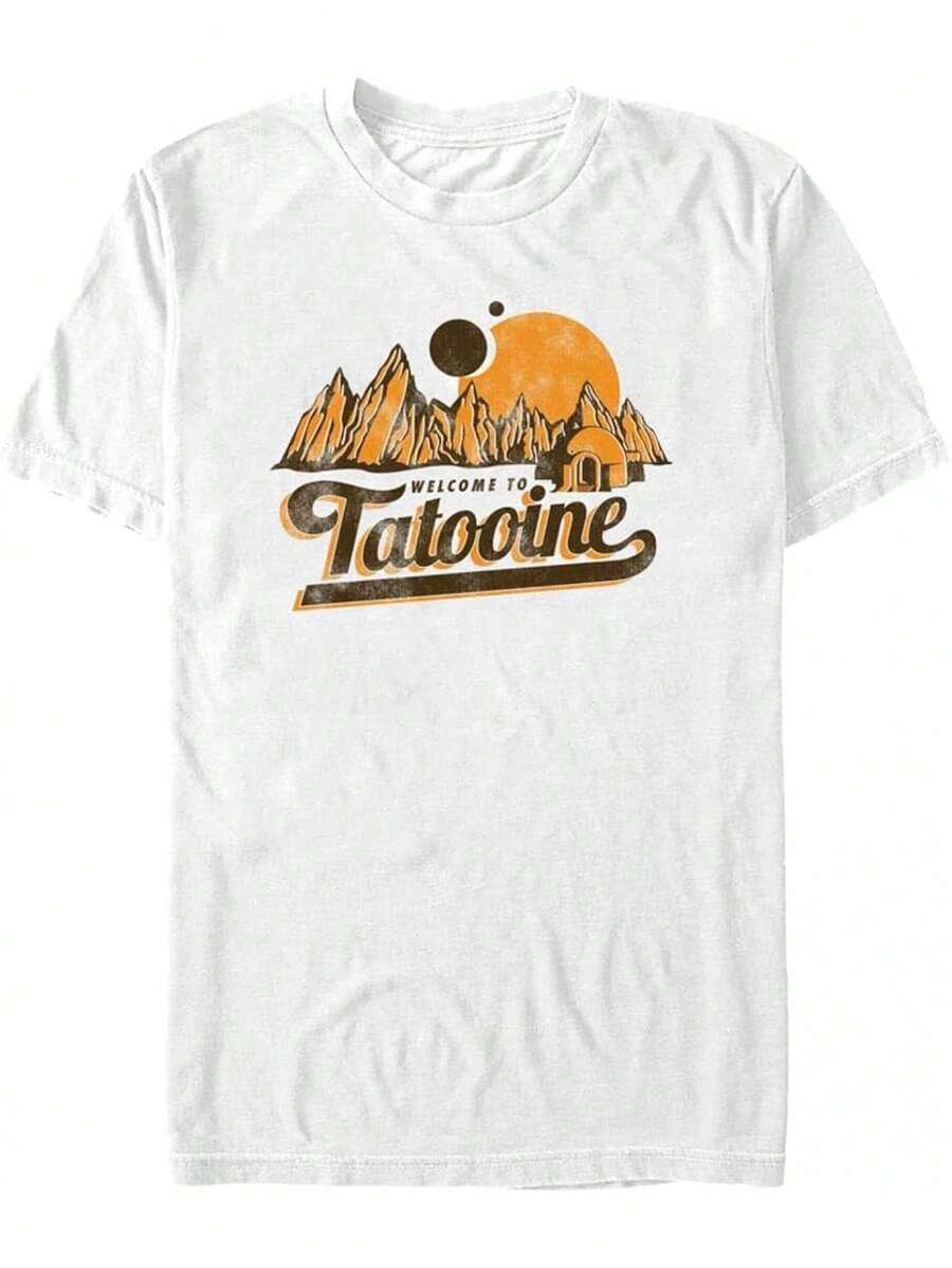 New Tatooine T-Shirt - White - View 1