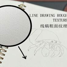Watercolor Workbook, Cotton Spiral Bound, Ocean Animal Cover, Beginner Practice Painting Book - Marine Animals - View 7