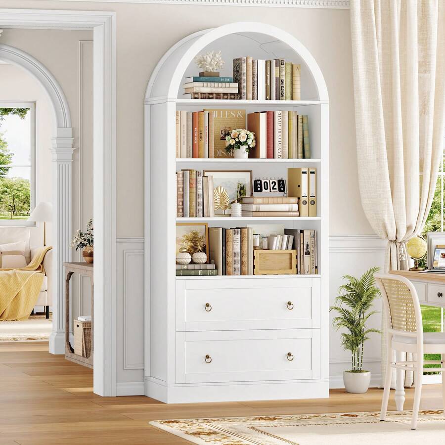 Bookcases - White - View 1