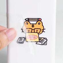 100pcs Customized UV Crystal Transfer Stickers - Personalized Logo, With 3D Logo/Text/Pattern - Plastic Stickers Using UV Curing Technology, Suitable For DIY Crafts, Glass, Furniture, Brand Identification, Personalized Labels - Easy To Apply And Residue-Free Removal - A - View 2