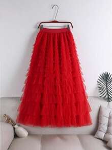 Women Skirts - Pink - View 2