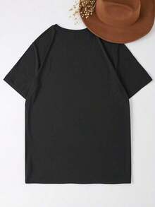 Women T-Shirts - Black - View 2