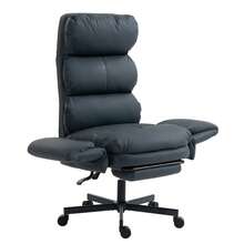 Adjustable Office Chair With High Backrest And Footrest, Load Capacity Up To 227 Kg, Ergonomic Executive Chair With Adjustable Armrests And Headrest, Suitable For Home Office, Gaming And Relaxation - Black - View 10