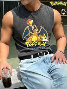 pokemon Canotte da uomo - nero - Visualizzare 3