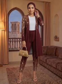SHEIN Lady Trang phục hai mảnh cho nữ Trang phục công sở thường ngày cho nữ Trang phục công sở cho nữ Trang phục đi chơi cho nữ Trang phục sân bay cho nữ Trang phục du lịch cho nữ Trang phục sân bay cho nữ Trang phục đi học trở lại Trang phục hòa nhạc đồng quê Trang phục đêm hẹn hò cho nữ - Nhiều màu - Xem 1