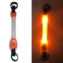 Collar Luminoso LED para Perros, Resistente al Agua, con Visibilidad Nocturna, Antipérdida, con Colgantes Multicolores y Luces Intermitentes - Naranja - Ver 13
