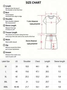 ECKO Men's Graphic Casual 2 Piece Outfit, T Shirt And Shorts Set, Summer Streetwear, Athletic Matching Set, Breathable Comfortable Fabric, Sports Tracksuit, Perfect For Daily Wear, Gym, Travel, Beach Vacation - 8G - 查看 7