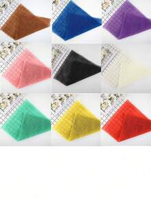 Set Handuk Mandi Eksfoliasi Jala Afrika 1/2/3/4/5/10pcs, Eksfoliasi Lembut dan Kasar Dua Sisi, Eksfoliasi Tubuh Efektif, Handuk Penggosok Punggung untuk Kamar Mandi, Bahan Jala Premium, Desain Tali yang Praktis, Handuk Mandi Motif Bunga, Spons Tubuh, Menutrisi Kulit, Cocok untuk Penggunaan Sehari-hari - Gaya D - View 10