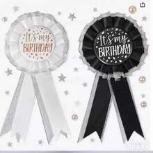 Birthday Party It's My Birthday Badge Birthday Party Supplies - trắng - Xem 2