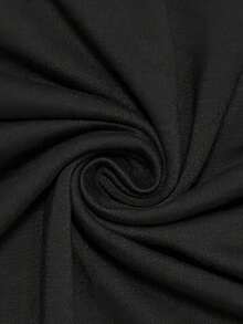Camisetas de manga corta para mujer, camiseta casual estampada 72111, 100% algodón - Negro - Ver 5
