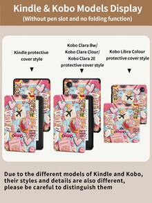 Kingsung Ốp lưng máy tính bảng Travel Elements hình chữ Y, gấp gọn, hai mặt, làm bằng acrylic trong suốt, tương thích với máy tính bảng Mini6/7/9.7/10.2/10.5/10.9/12.9/Pro 11, thế hệ thứ 10. Ốp bảo vệ hỗ trợ điều chỉnh đa góc, sáu cách đặt giá đỡ, khe cắm bút tích hợp, mặt lưng trong suốt, chống rơi vỡ, tự động bật/tắt màn hình. Tương thích với Kindle Paperwhite thế hệ thứ 12 năm 2024, Kindle thế hệ thứ 11 năm 2022, Clara Colour. - Nhiều màu - Xem 11