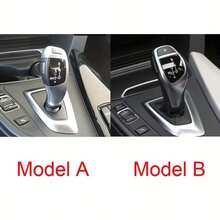 Ốp cần số cho BMW 3 Series F30 2013-2019, BMW 5 Series F10 2011-2017, BMW X5/X6/1 Series/2 Series F15/F16/F20/F21/F22/F23 2014-2019, chất liệu ABS vân sợi carbon (tay lái bên trái), phụ kiện ô tô. - Loại B - Xem 3