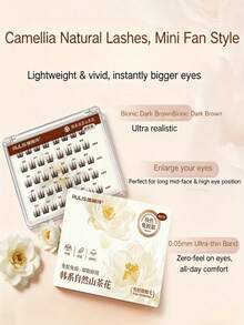 40 Pcs Lash Clusters Individual Lashes, Dual Eye-Widening, Instant Big Eyes, Natural Youthful Look, Soft Wispy DIY Eyelash Extensions For Low-Set Eyes - View 5