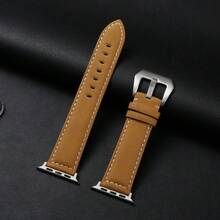 复古哑光PU皮革女士表带，尺寸38/40/41/42/44/45/46/49mm，兼容 11/10/9/8/7/6/5/4/3/2/1/SE/Ultra/3/2/1。 - 常規款 - 查看 1