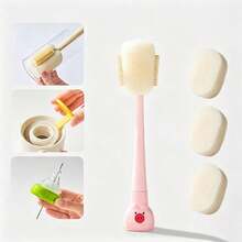 1 cái chổi cọ cốc cán dài, dụng cụ vệ sinh cốc nước, chổi cọ bình sữa, chổi cọ ống hút, chổi mút, bộ dụng cụ vệ sinh cốc đa năng, thích hợp cho bình sữa, cốc nước, nắp cốc, ống hút, dụng cụ vệ sinh nhà bếp thiết yếu - cọ mút - Xem 8