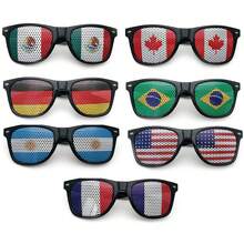 Bộ 1/2 món phụ kiện cổ vũ chủ đề bóng đá năm 2026: Băng đô, bông tai, kính mắt và các vật dụng khác hình quả bóng đá. - Nhiều màu - Xem 8