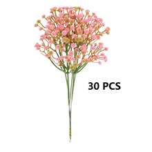 30/60pcs Artificial Starry Sky Flowers With Stems - Handmade Textured Artificial Flower Bouquet, Suitable For Home, Outdoor, Garden Decor, Wedding, Party, Birthday Decoration, Floral Arrangement, Wedding Flowers - Multicolor - View 18